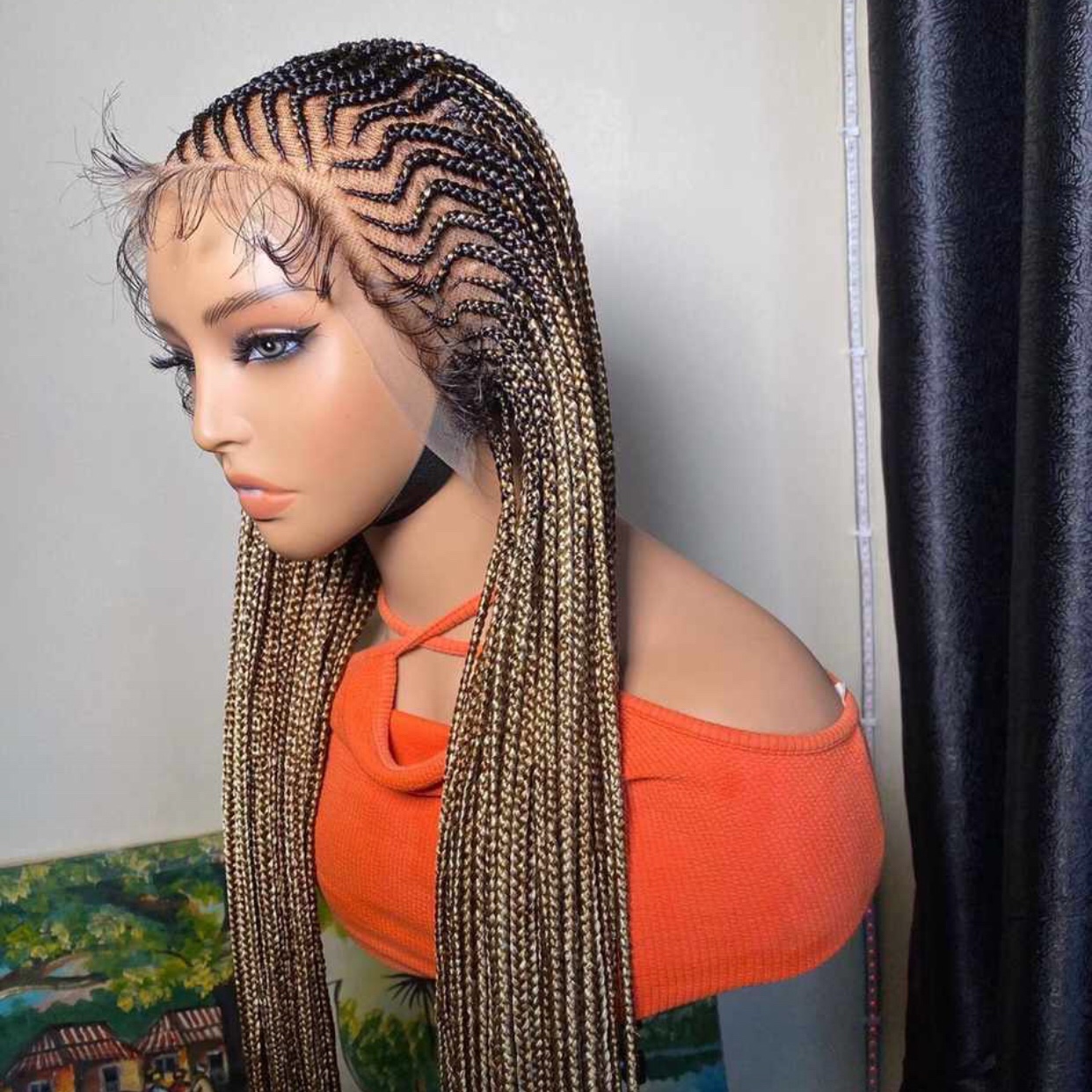 Braided wig